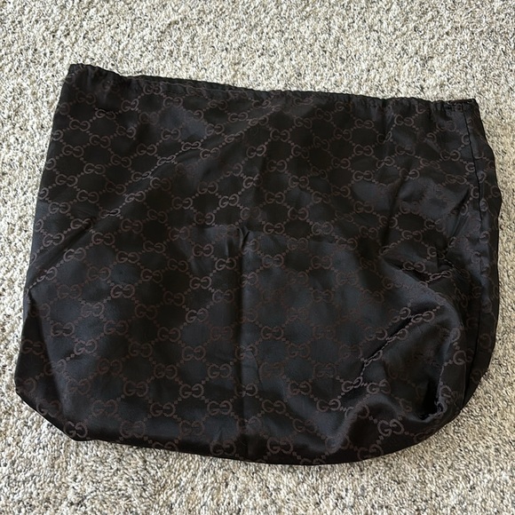 Gucci Lifford Cocoa dark brown leather boots 37.5 7 7.5 GG - Picture 16 of 16